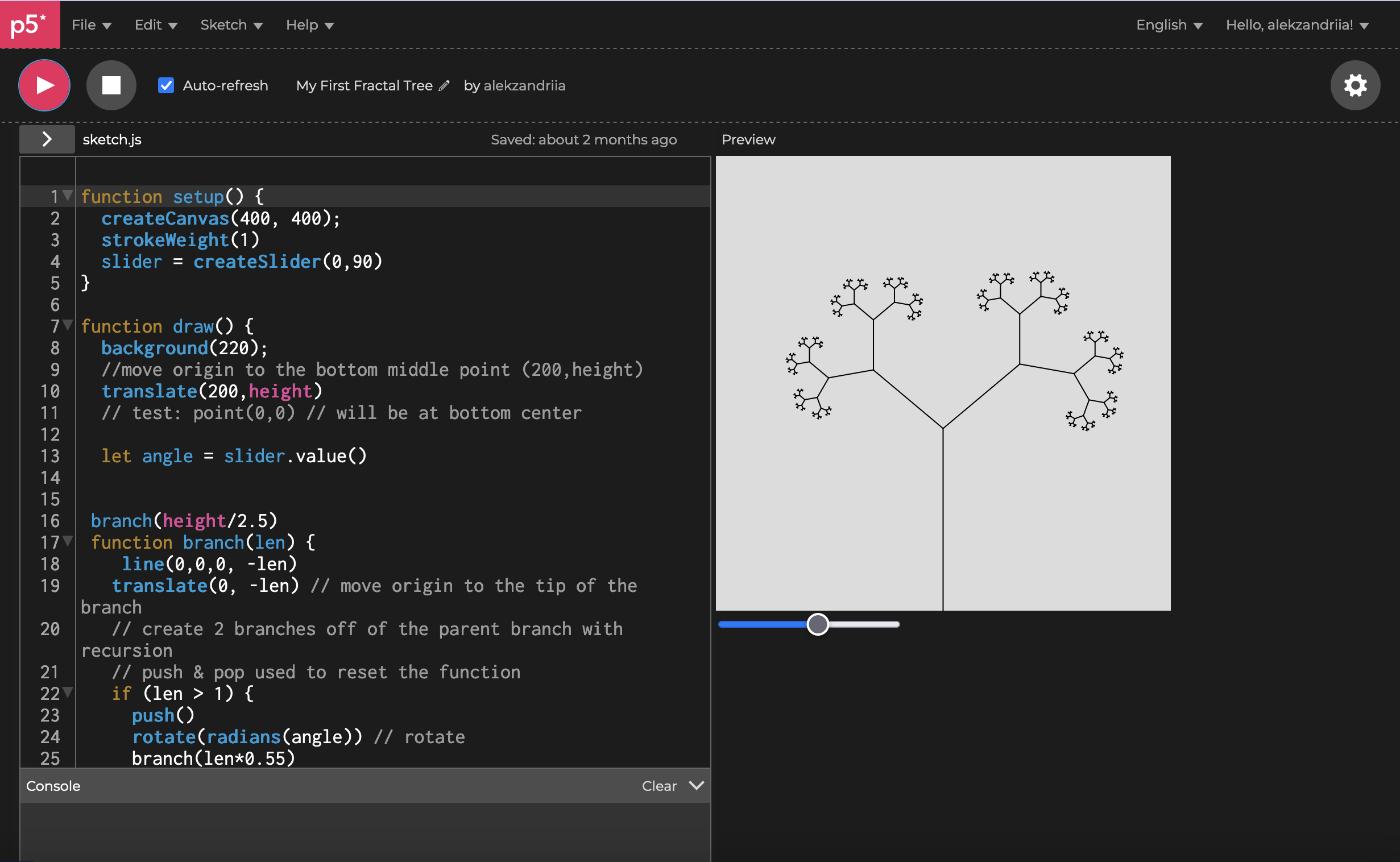 Creative Coding with p5.js
